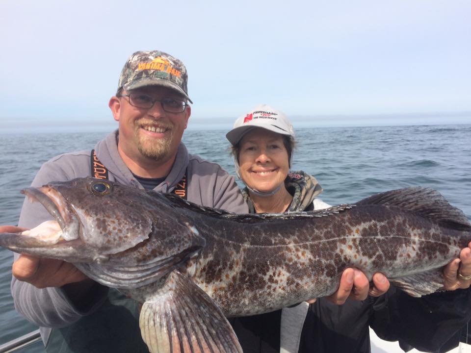 Brookings Oregon lingcod fishing charters