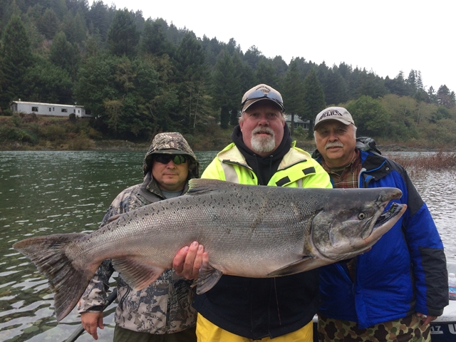 Smith River king salmon