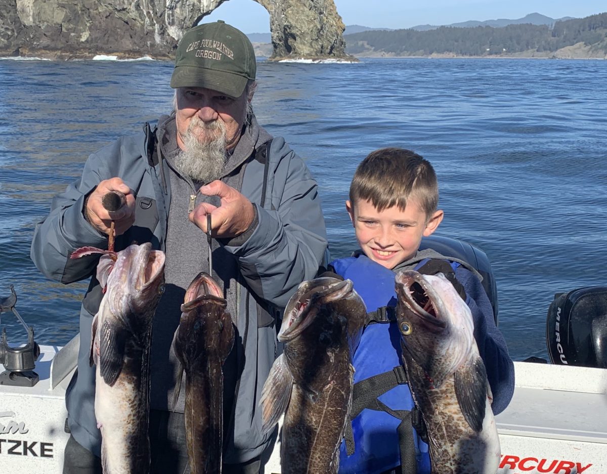 Winter lingcod action heats up
