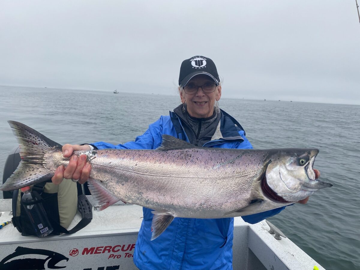 Salmon action heats up in Brookings Brookings Fishing Reports