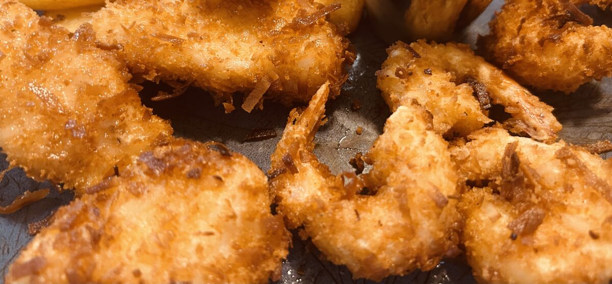 Coconut-Crusted Lingcod with Sweet Chili Sauce